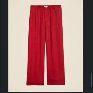 J.Crew Satin Pajama Bottoms